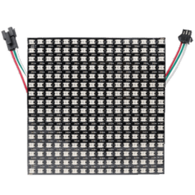 Гибкий светодиодный пиксельный экран WS2812B с точечной матрицей 16x16