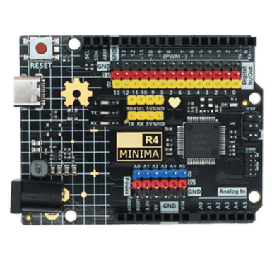 Плата разработки версии Arduino UNO R4 Minima.
РАСШИРЕННАЯ