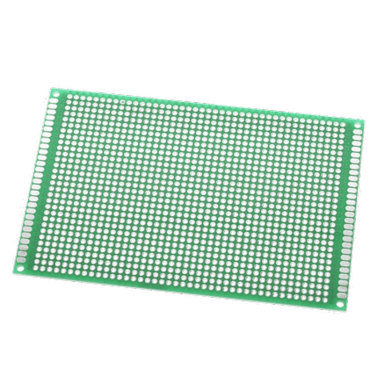 Печатная плата.
8x12