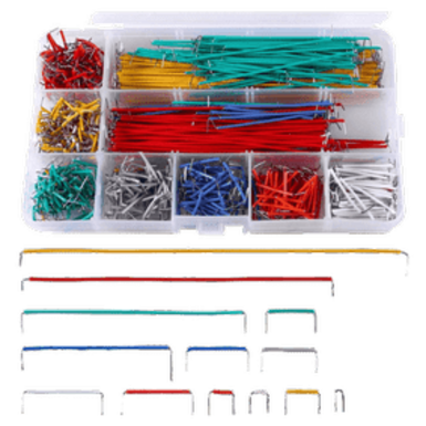 Набор из 560 высококачественных макетных кабелей