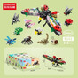 Мир насекомых — 318 деталей (10 маленьких коробочек + витрина)