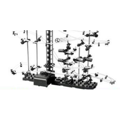 Конструктор SpaceRail. 1-е поколение. 2-й уровень [231-2]. в комплекте 5 стальных шариков + 1 батарейка + 1 рулетка