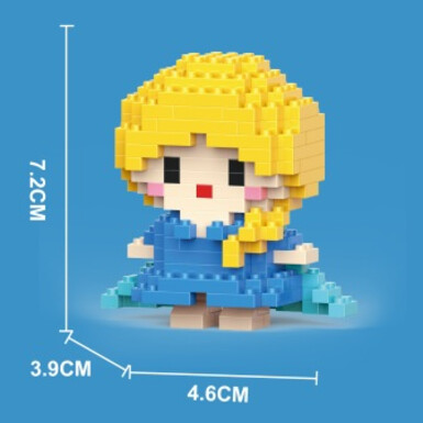 Маленькая принцесса Эльза 187 деталей [в коробке]