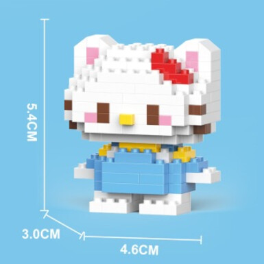 Маленькая кошечка KT (синяя) 142 деталей [в коробке]