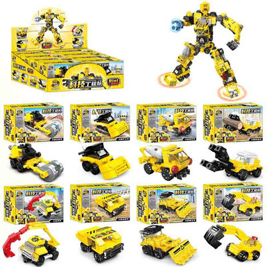 Строительная техника (заказ 8 шт = 1 набор)