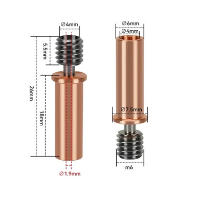 Anycubic Kobra 2/Pro/Max горловая трубка