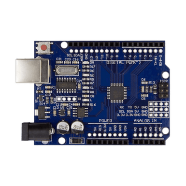 Arduino UNO c ригинальным чипом UNO R3