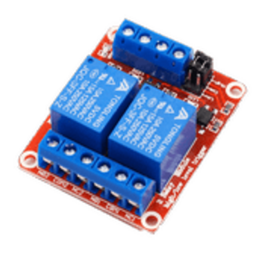 2-канальный релейный модуль 12В, оптопара, изоляция контактов высокого и низкого уровня