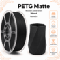 Чёрный / PetG+Matte / Future Era Black