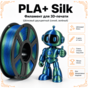 Синий / зелёный / PLA+Silk / Future Era Blue / green