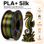 Золотой / зелёный / чёрный / PLA+Silk / Future Era Gold / green / black