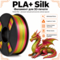 Золотой / зелёный / фуксия / PLA+Silk / Future Era Gold / green / fushisia
