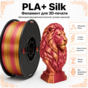 Золотой / красный / PLA+Silk / Future Era Gold / red