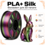 Зелёный / фиолетовый / медный / PLA+Silk / Future Era Green / purple / copper