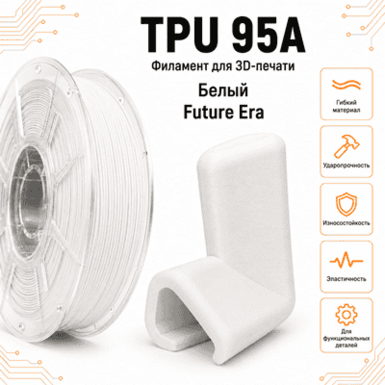 Белый / TPU(95A) / Future Era White