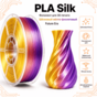 Жёлтый / фиолетовый / PLA+Silk / Future Era Yellow / purple