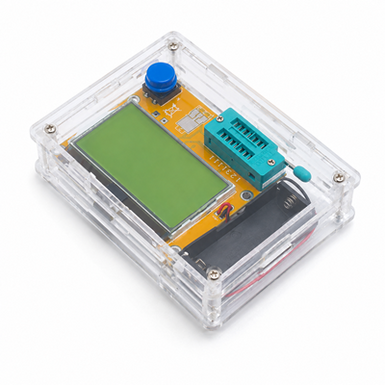 Тестер компонентов LCR-T4 с батарейным отсеком